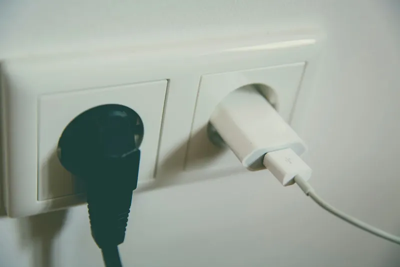 Regleta eléctrica con puertos USB