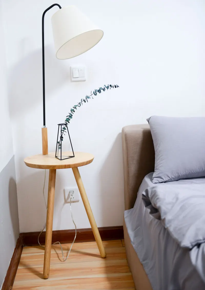 Lámpara LED táctil con dimmer, Lampara Mesita Noche