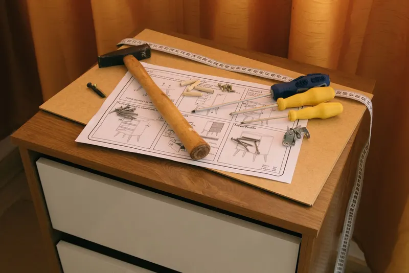 Herramientas e instrucciones para el montaje de muebles en Córdoba