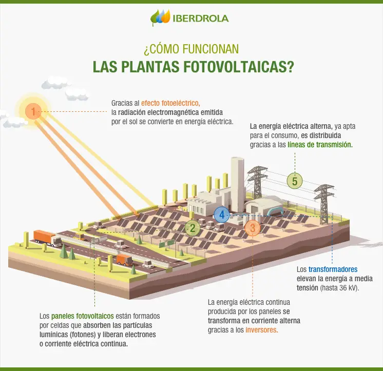 ¿Cómo se transforma la luz solar en energía?