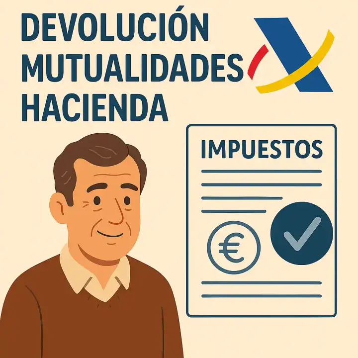Descubre si puedes recuperar dinero con la devolución mutualidades Hacienda. Quiénes pueden solicitarla, documentos, pasos y plazos