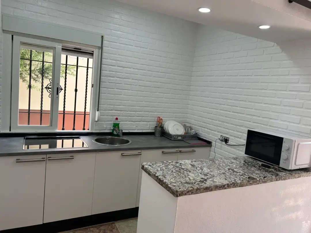 Cocina del apartamento en alquiler en Majaneque