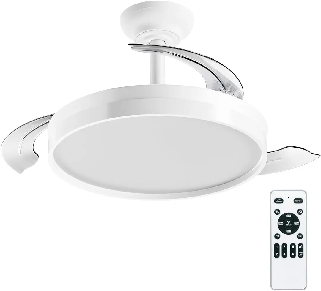LEDUNI Ventilador con Luz 72W